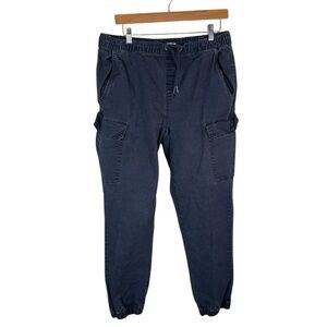 MJ14 Men’s AIRWALK Skater Brand Elastic Waistband Cargo Jogger Pants M